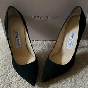 PERFECT PUMPS SUEDE BLACK